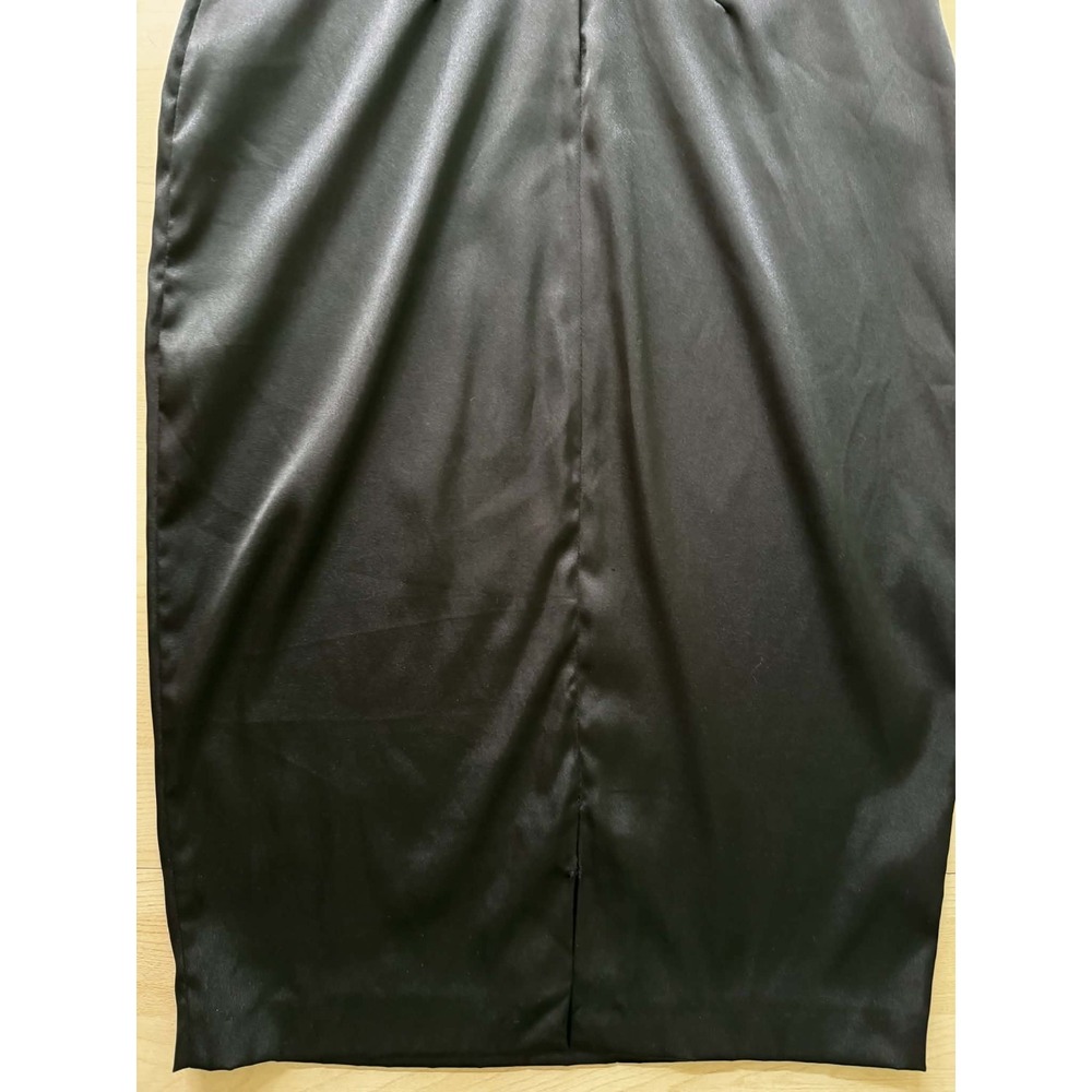 Vtg Y2K D&G Dolce And Gabbana Little Black Dress Satin 28/42 6 / 8 Ittierre 2001 - Picture 14 of 16